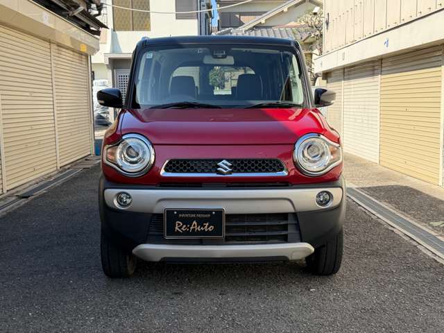スズキ ハスラー660 X　ナビ　バックカメラ　Bluetooth シートヒーター （レッドブラック）