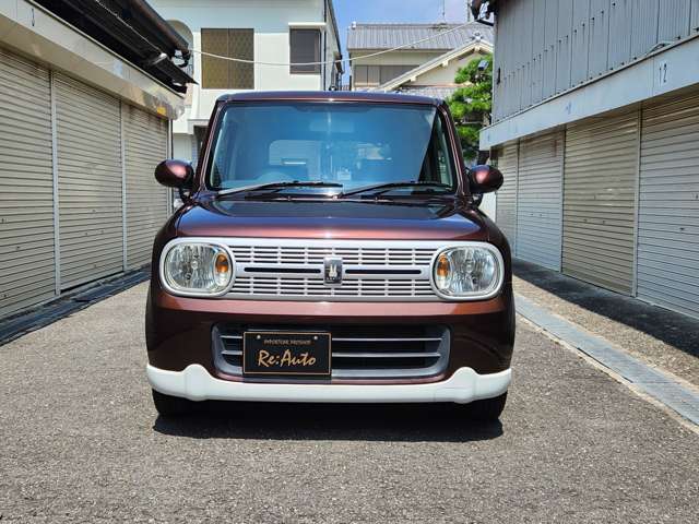 スズキ アルトラパン660 リミテッド　プッシュスタート　ナビ地デジ　ETC （ブラウン）