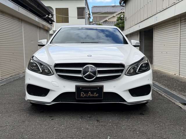 メルセデス・ベンツ EクラスE250 アバンギャルド　ナビ地デジ　バックカメラ　クリアランスソナー　Bluetooth　ドライブレコーダー　レーダー探知機　パドルシフト　オートライト　シートヒーター　スペアキー （ポーラーホワイト）
