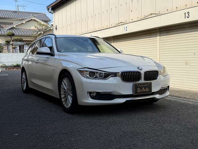 ＢＭＷ 3シリーズツーリング320d ラグジュアリー 革シート パワーゲート ナビ地デジ （ホワイト）