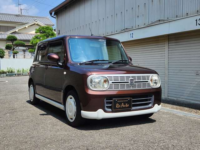 スズキ アルトラパン660 リミテッド プッシュスタート ナビ地デジ ETC （ブラウン）